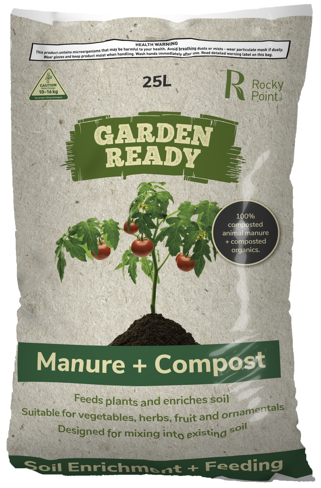 Garden Ready - Manure & Compost 25L